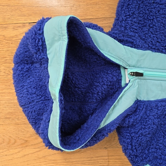 XERSION BRAND GIRLS BLUE & GREEN HOODED ZIPPERED JACKET SIZE LARGE 14 - Picture 13 of 16